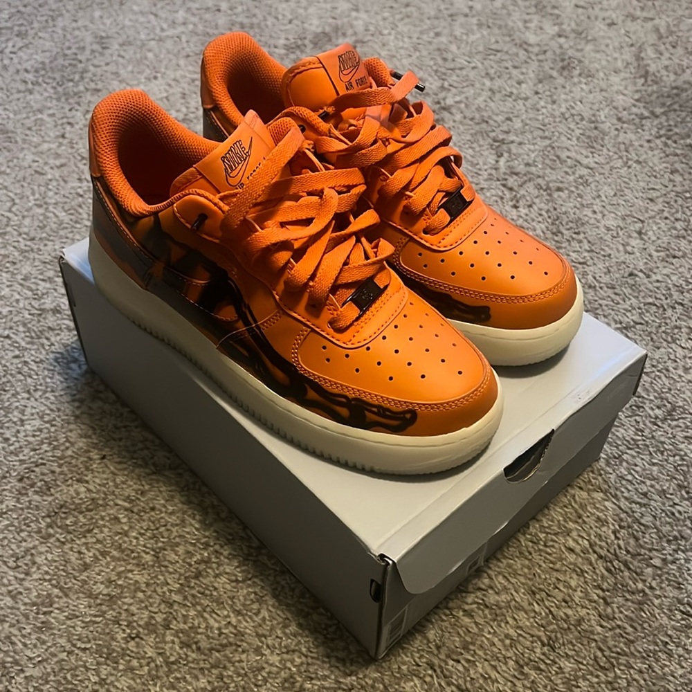 Air Force 1 Low “Orange Skeleton”